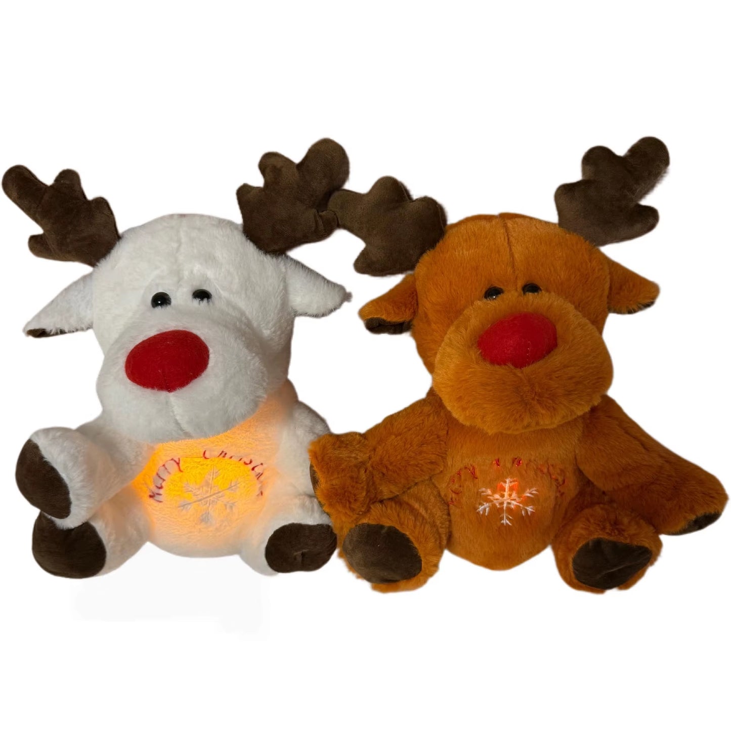 New Modes Baby Breathing Soothing Snoopy Dog Sleeping Companion Music and Light Plush Doll Toy Best Christmas Gift ﻿